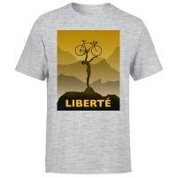 liberte mens t-shirt - grey - xl - grey