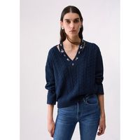 liu jo jersey punto con bordados joya para mujer