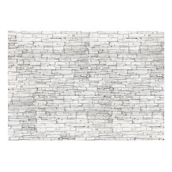 Papel Pintado 3d - White Brick (250x175 Cm)