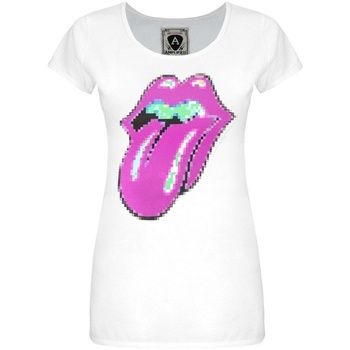 Amplified Clothing Camiseta Pixel Lick para mujer