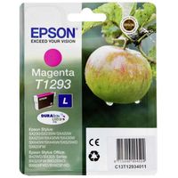 cartucho de tinta original epson t1293 magenta stylus sx230235w420w425w