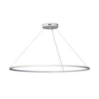 lampara colgante led 28w aluminio cct seleccionable big ivalo o 1 metro blanco