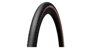 Cubierta hutchinson caracal 700 mm tubeless ready gravel polyamide soft mach tread 3 0 black   tan