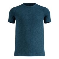 odlo essential seamless  camiseta de running hombres - color petroleo