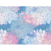 fotomural vinilo floral petalos colores 400 x 300 cm