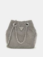 mini bolso de mano zalina con strass