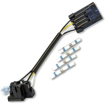 Adaptador del arnés de cables del faro delantero Harley-Davidson Touring '14- led J.W. Altavoz 8690 Adaptive2