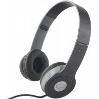 auriculares esperanza eh145k con cable control en linea uso para musica plegables negros