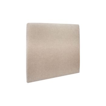 Cabecero Tapizado 150 Cm - Tela Natté Marrón Beige