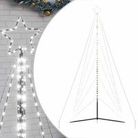 arbol de navidad  decoraciones de navidad led 615 leds blanco frio 4045 cm