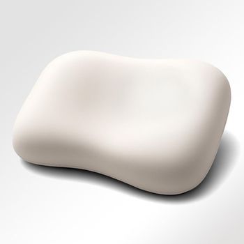 Almohada Ergonómica De Espuma Viscoelástica Para El Cuello Con Rebote Lento Para Posiciones Laterales Y Supina.