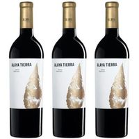 alaya tierra vino tinto con crianza de 15 meses en roble frances 75 cl 16  pack 3 botellas