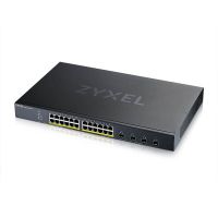 switch zyxel l2l3 gestionado 24 puertos gigabit ethernet qos cloud