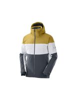 chaqueta de esqui salomon slalom m dark grey