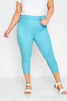 yours jeggings capri elasticos azul agua grace mujer curvy y tallas grandes yours