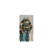 tapiz yute algodon 51x2x115 flecos multicolor