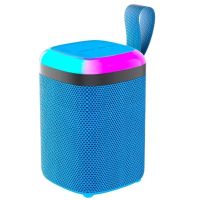 altavoces cool inalambricos bluetooth 5w tws led rgb radio fm microsd