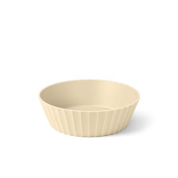 Cuenco polipropileno beige mate diam. 20cm