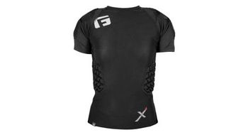 Camiseta protectora de mujer g form pro x4 negra