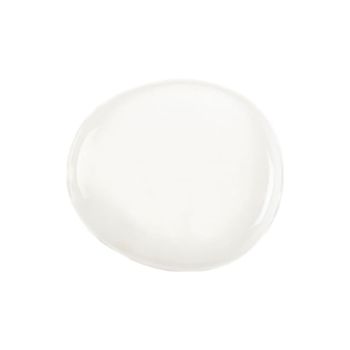 Plato de postre blanco cerámica - lote de 6
