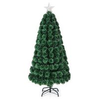 arbol de navidad artificial de 150 cm con 8 modos de iluminacion arbol de navidad de fibra optica de fibra optica