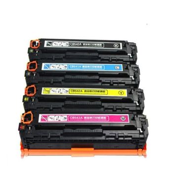 CB540-CB541-CB542-CB543 Pack 4 TONERS HP CP1215 CP1515 CM1312 Serie 125A