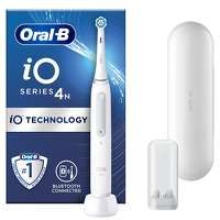 oral-b io 4 white electric toothbrush with travel case