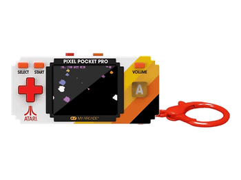 Consola retro portátil - My Arcade Pixel Pocket Pro Atari, 25 juegos Llavero