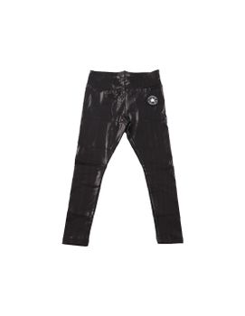 Mallas Converse High Rise Shine Negro Niña