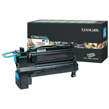 Lexmark C792A1CG toner cian (original)