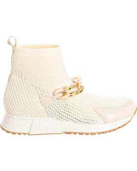 de LIU JO KISS 503 - SNEAKER DEPORTIVA ABOTINADA MUJER BLANCO