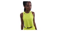 camiseta de tirantes nike aeroswift yellow  mujer
