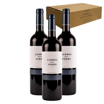 Alonso Del Yerro - Pack 3 Botellas 75 Cl - 14% Vol.