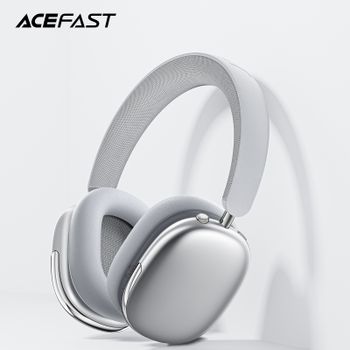 ACEFAST ANC 30dB híbrido cancelación de ruido inalámbrico Bluetooth 5,4 auriculares 40MM altavoz música deportes sobre la oreja auriculares HiFi
