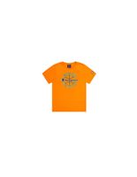 camiseta champion crewneck nino amarillo