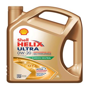 5Ltr Shell Helix Ultra Professional AS-L 0W-20