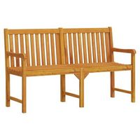 banco de jardin  banco de exterior  silla de jardin 150 cm madera maciza de acacia