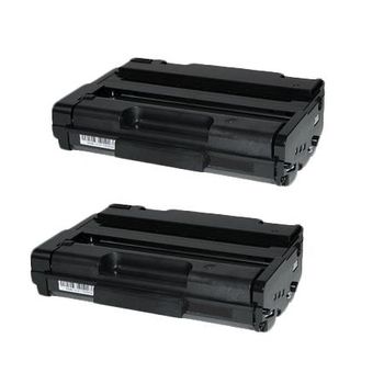 Compatible Multipack Ricoh Aficio SP300DN Printer Toner Cartridges (2 Pack) -406956
