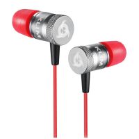 klim fusion auriculares intrauditivos rojos