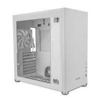 yeyian hussar plus atx cristal templado usb 32 blanca