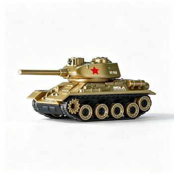 1/64 2,4G Mini tanque RC Tigre 99A simulación de escritorio batalla infrarroja con oruga soporte de control por app disp