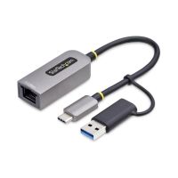 tarjeta de red startech usb-c a rj45 25gbe usb 32 gen 1 nbase-t realtek rtl8156bg bus powered