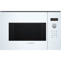 bosch serie 4 bfl523mw0b built-in solo microwave - white white