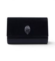 kurt geiger para mujer 8764000979 bolso clutch aguila negro osfa casual sintetico
