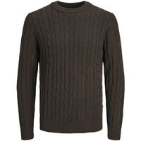 jack  jones jersey 12257479 jjeross knit crew neck sn mulch para hombre