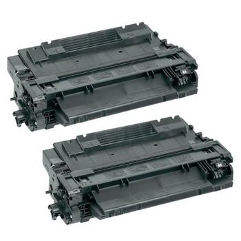 Compatible Multipack HP LaserJet Pro M521dn Printer Toner Cartridges (2 Pack) -CE255X