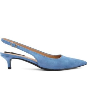 de FASHION ATTITUDE ZAPATO DESTALONADO KITTEN HEEL FASHION ATTITUDE FAMMBA51 AZUL BLUE