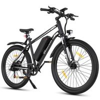 bicicleta electrica adultos 275 evercross tech ek15a bateria extraible de 36v13ah 250w 7 velocidades frenos de disco dobles app negro