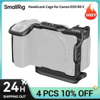 smallrig r6 v hawklock jaula de liberacion rapida para canon r6 v kit completo de jaula de aleacion para camara placa de liberacion rapida para arca y dji rs