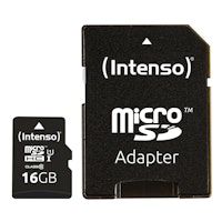Intenso 16GB microSDHC memoria flash Clase 10 UHS-I